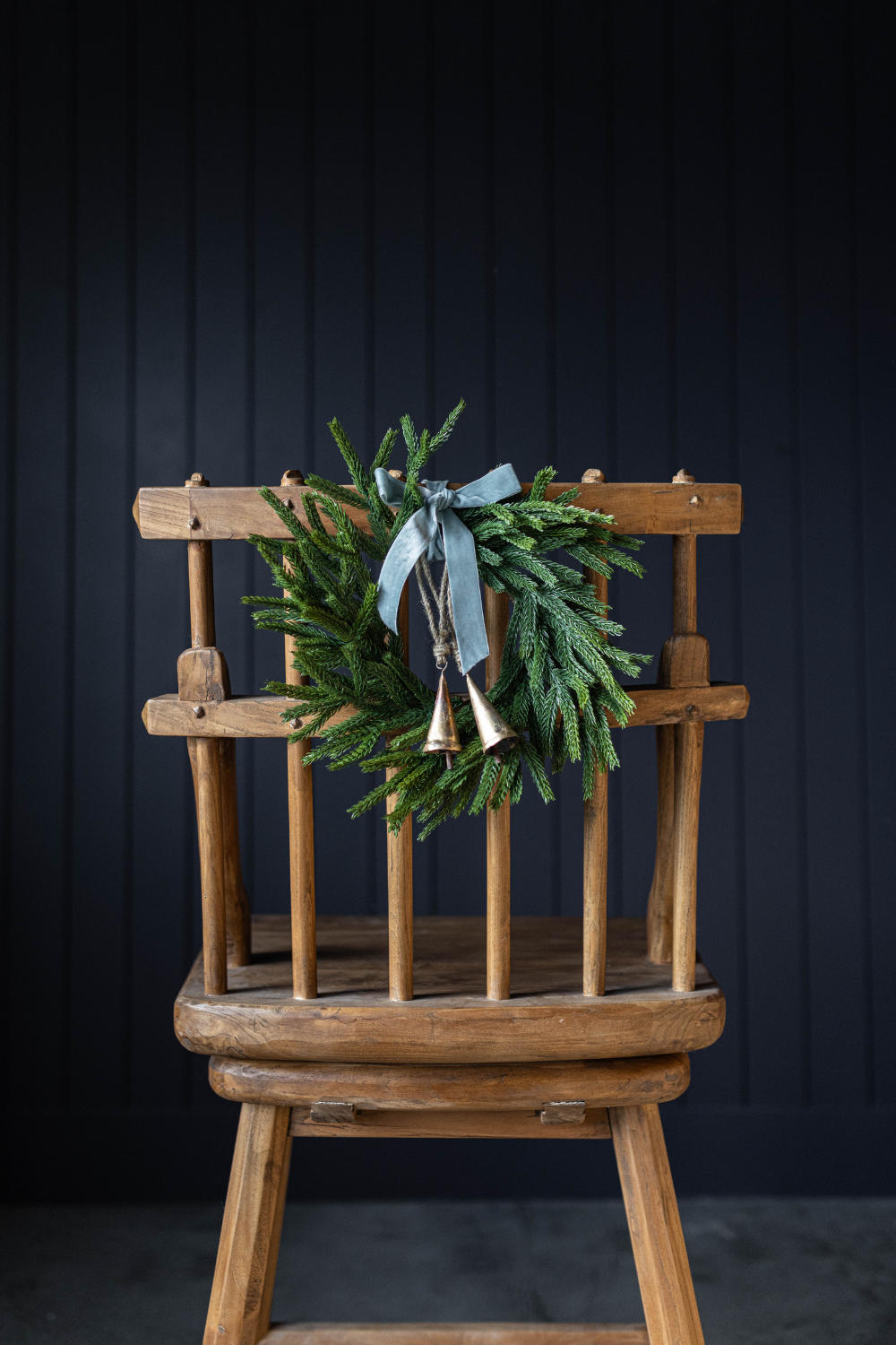 Norfolk Pine Real Touch Wreath 12"