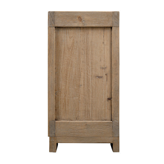 Ojai Reclaimed Elm Wood Elm Eight Drawer Console | By Luxe B Co.