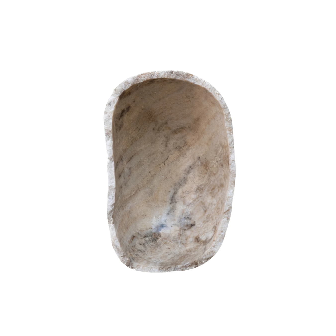 Onyx Decorative Bowl With Raw Edge | By Luxe B Co.