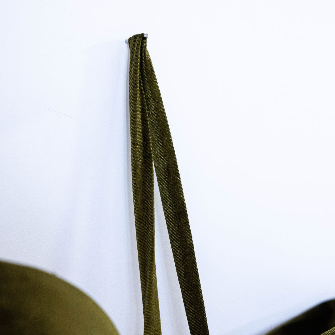 Oversized Chartreuse Velvet Bow | By Luxe B Co.