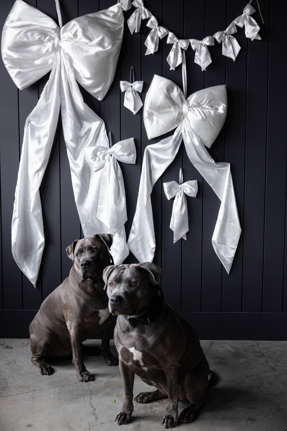 Oversized White Satin Bow | By Luxe B Co.
