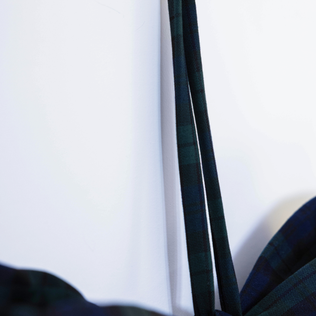 Oversized Plaid Green Bow By Luxe B Co.