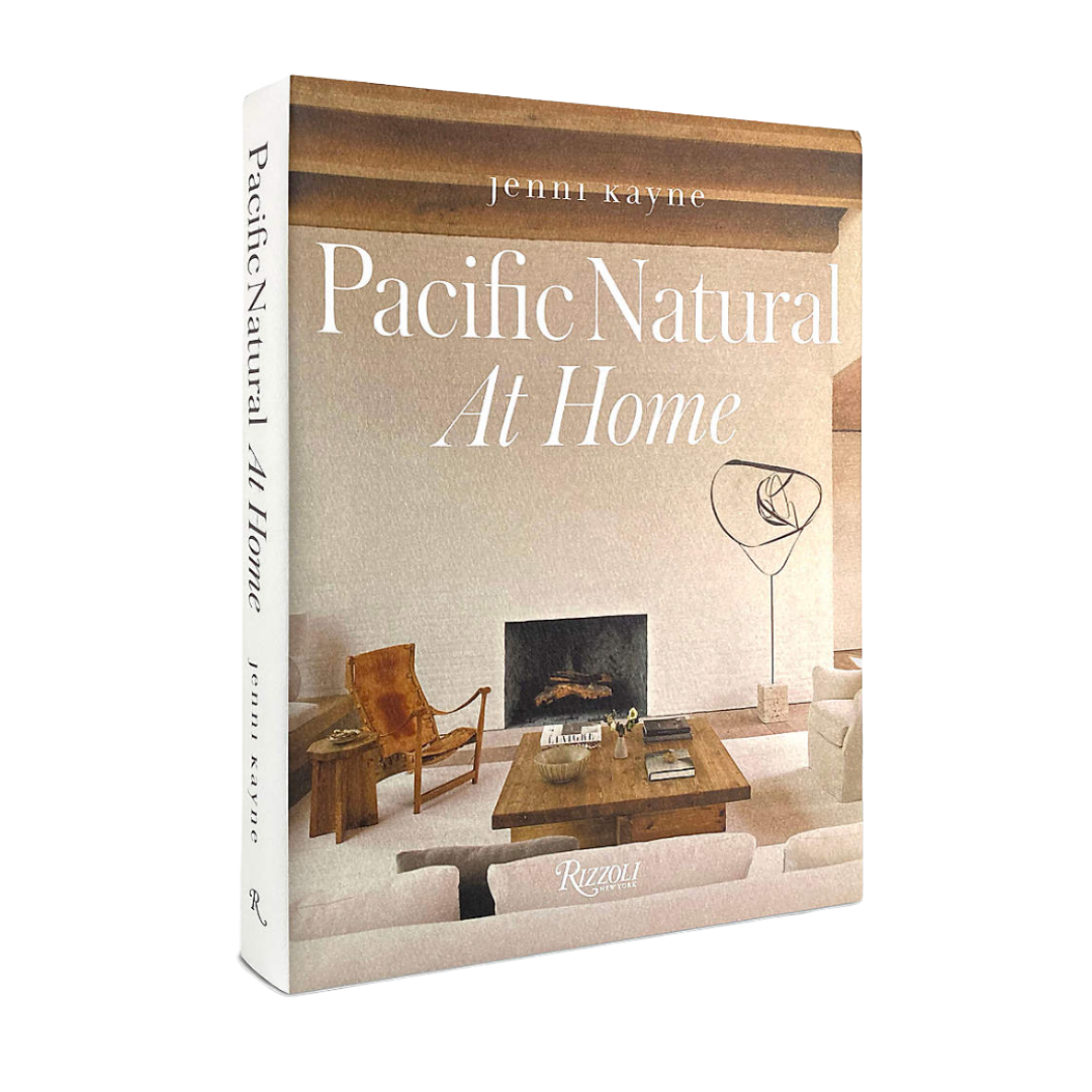 Pacific Natural at Home coffee table book by Luxe B Co featuring natural landscape photography and interior design inspiration.