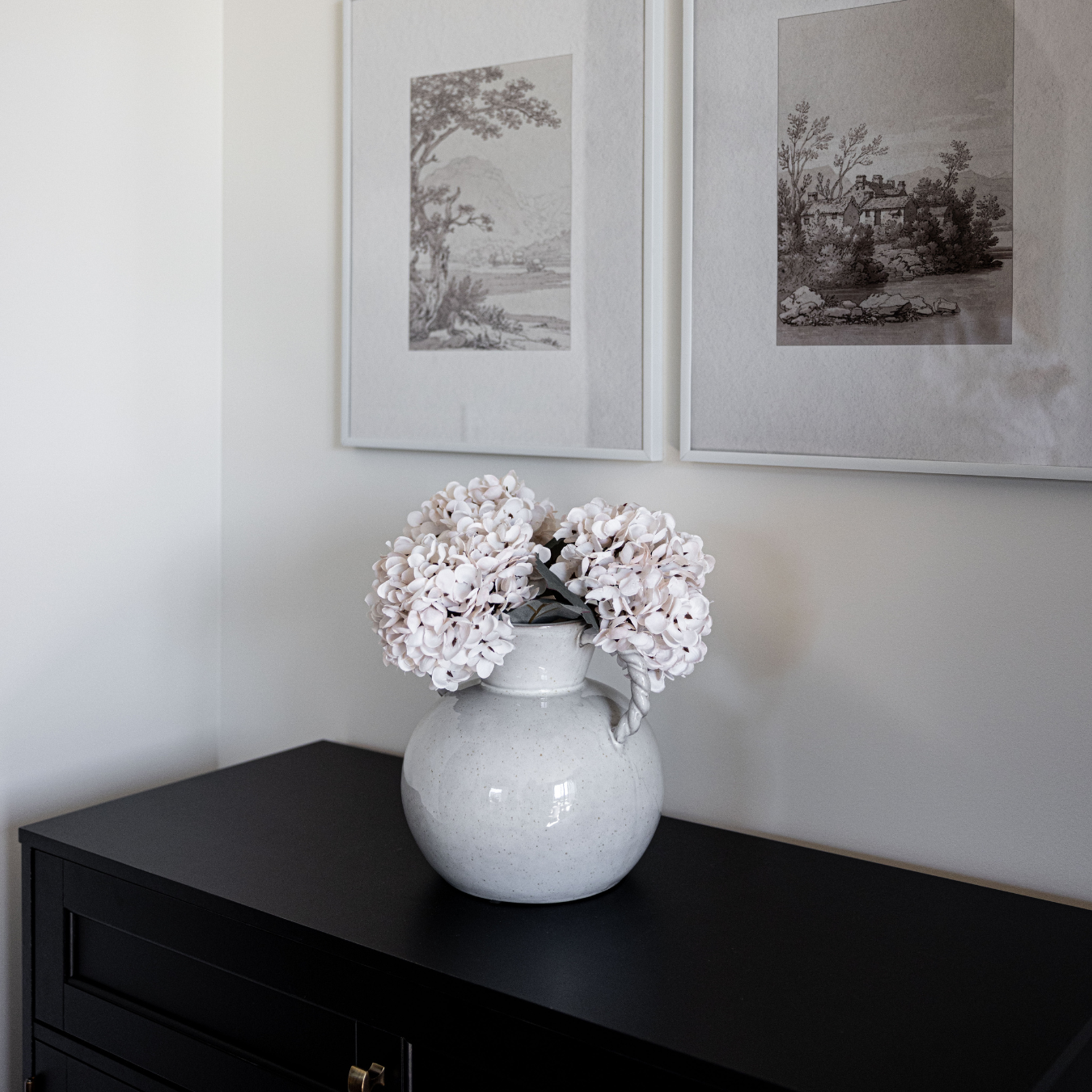 Petal Pink Hydrangeas Faux Stems | By Luxe B Co