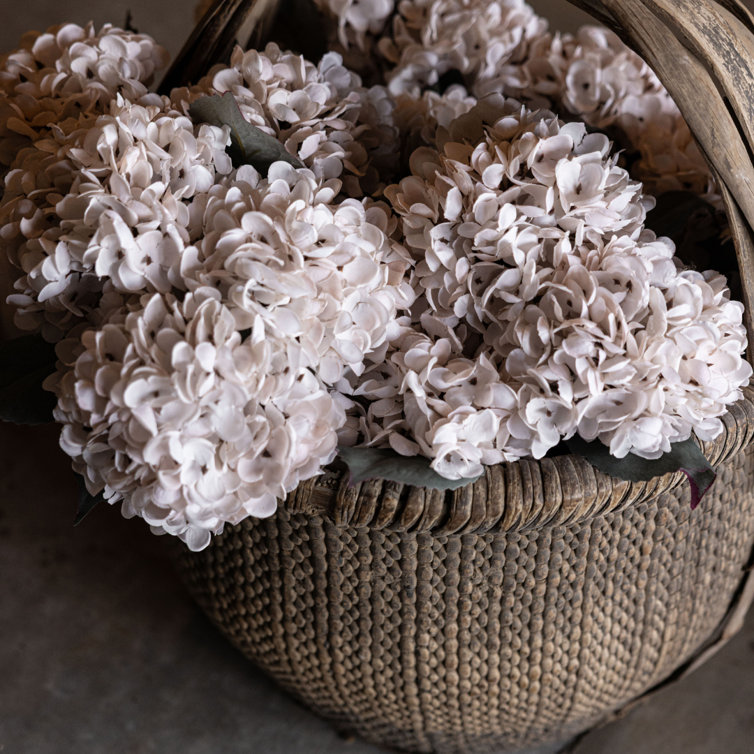 Petal Pink Hydrangeas Faux Stems | By Luxe B Co.