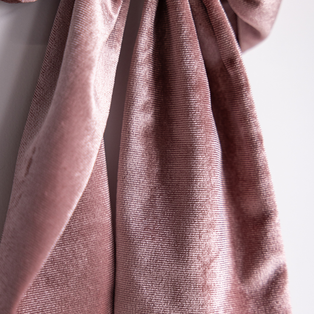 Pink Velvet Fabric Bows By Luxe B Co.
