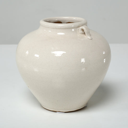 Porcelain Jar With Two Handles | By Luxe B Co.