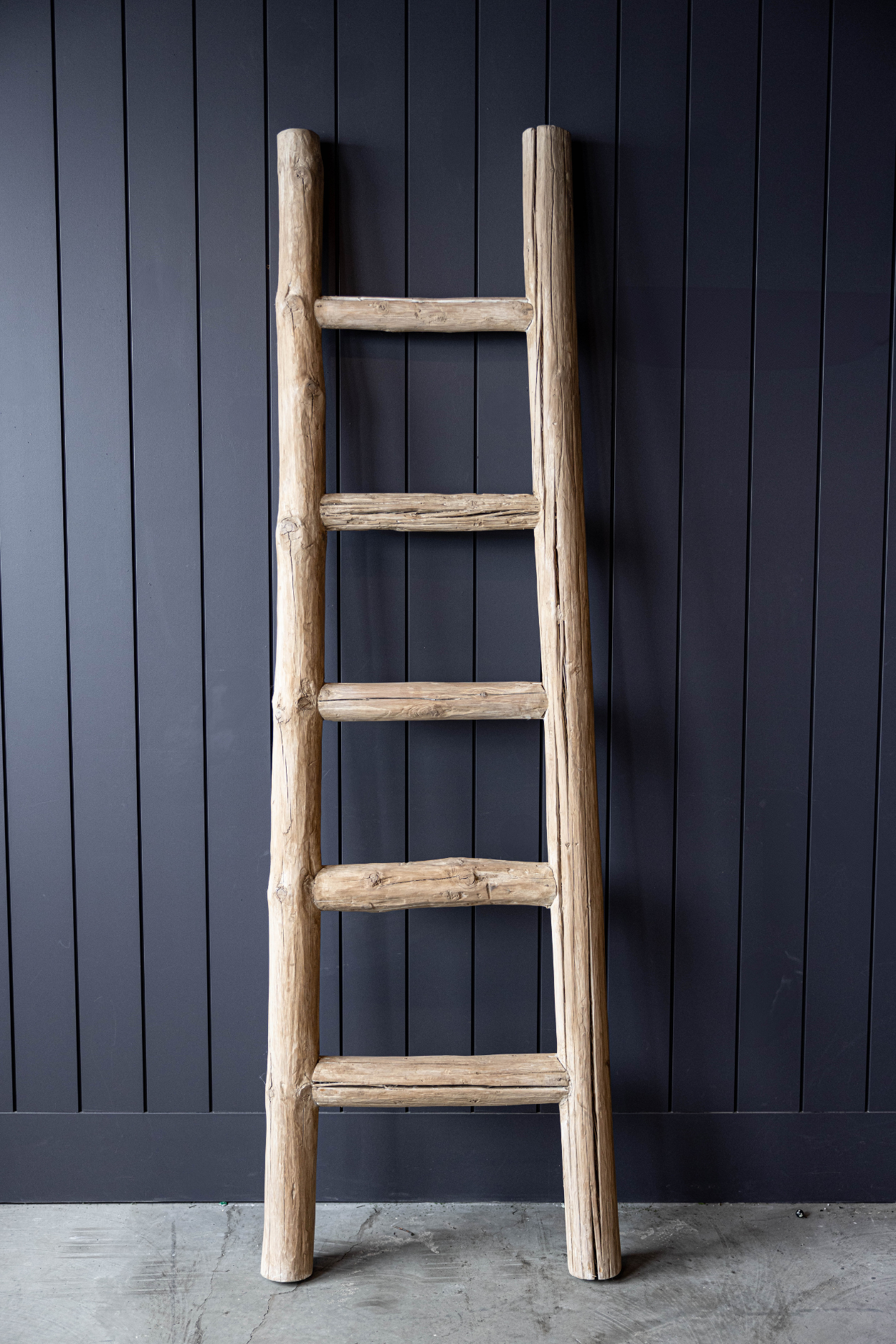 Reclaimed Elm Wood Ladder | By Luxe B Co.