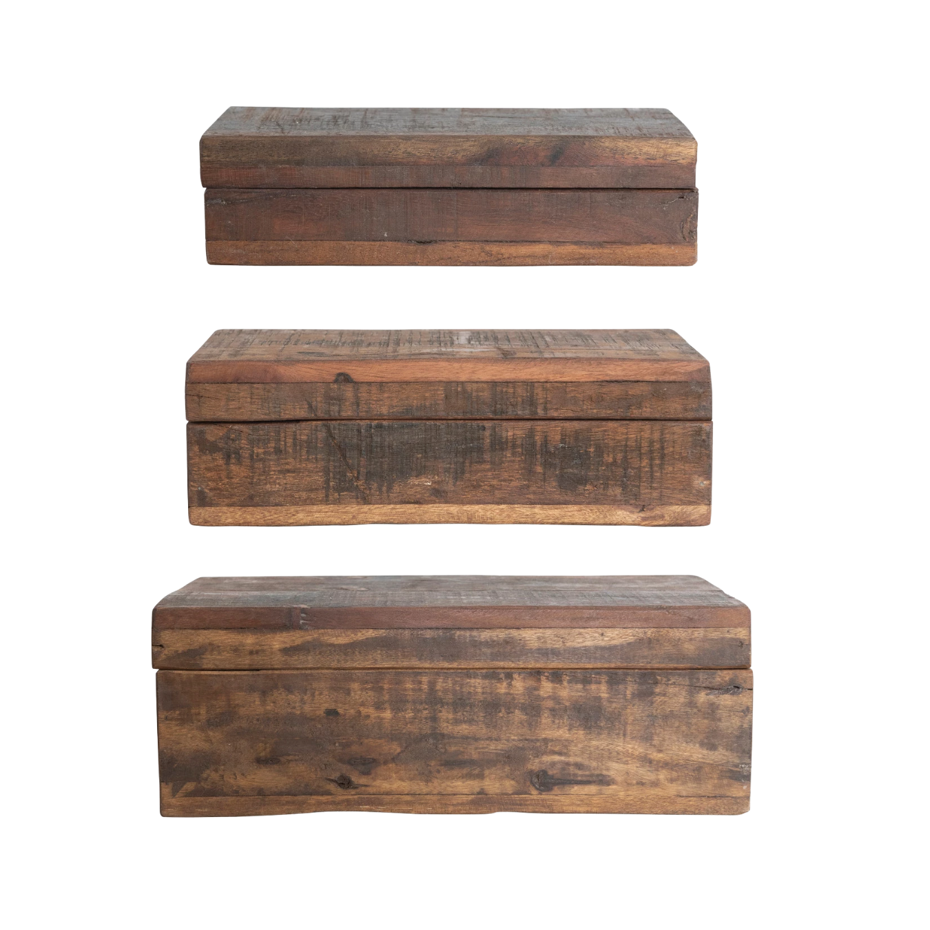 Reclaimed Wood Boxes | By Luxe B Co.