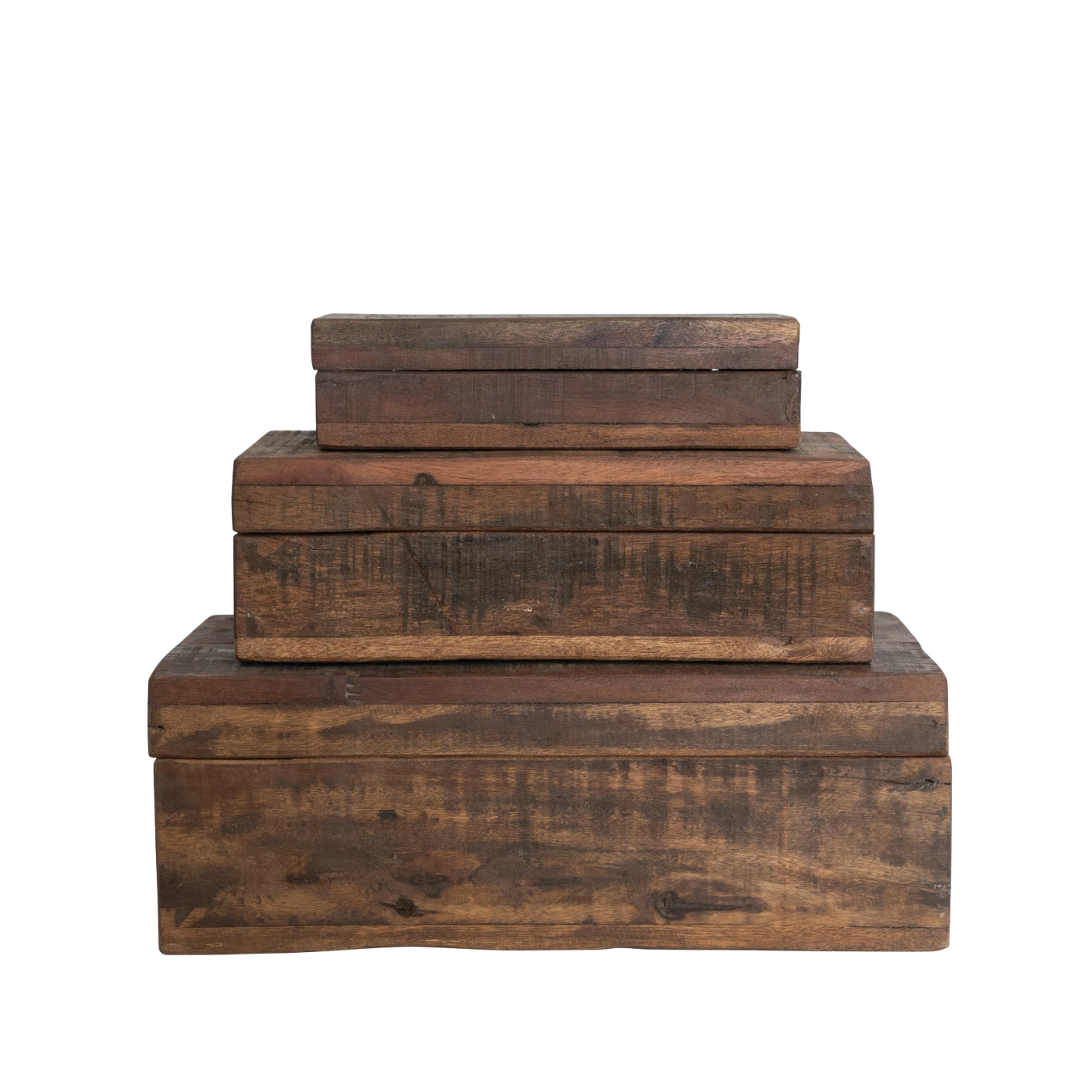 Reclaimed Wood Boxes | By Luxe B Co.