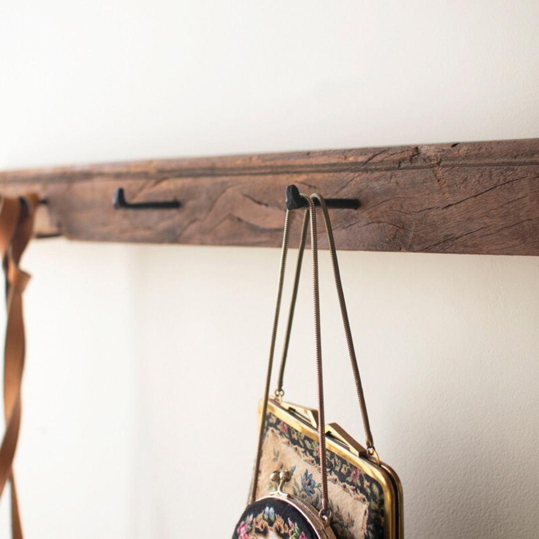 Recycled Wood Coat Rack | By Luxe B Co.