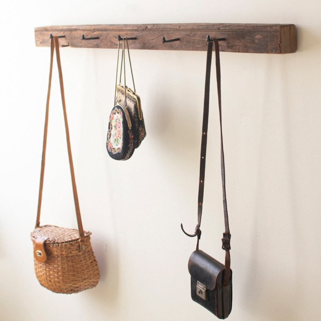 Recycled Wood Coat Rack | By Luxe B Co.