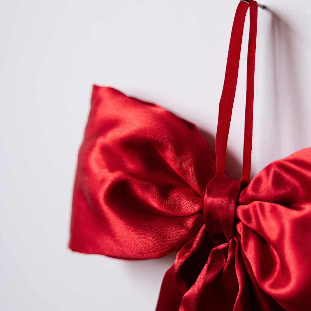 Red Satin Bows | Luxe B Co.4