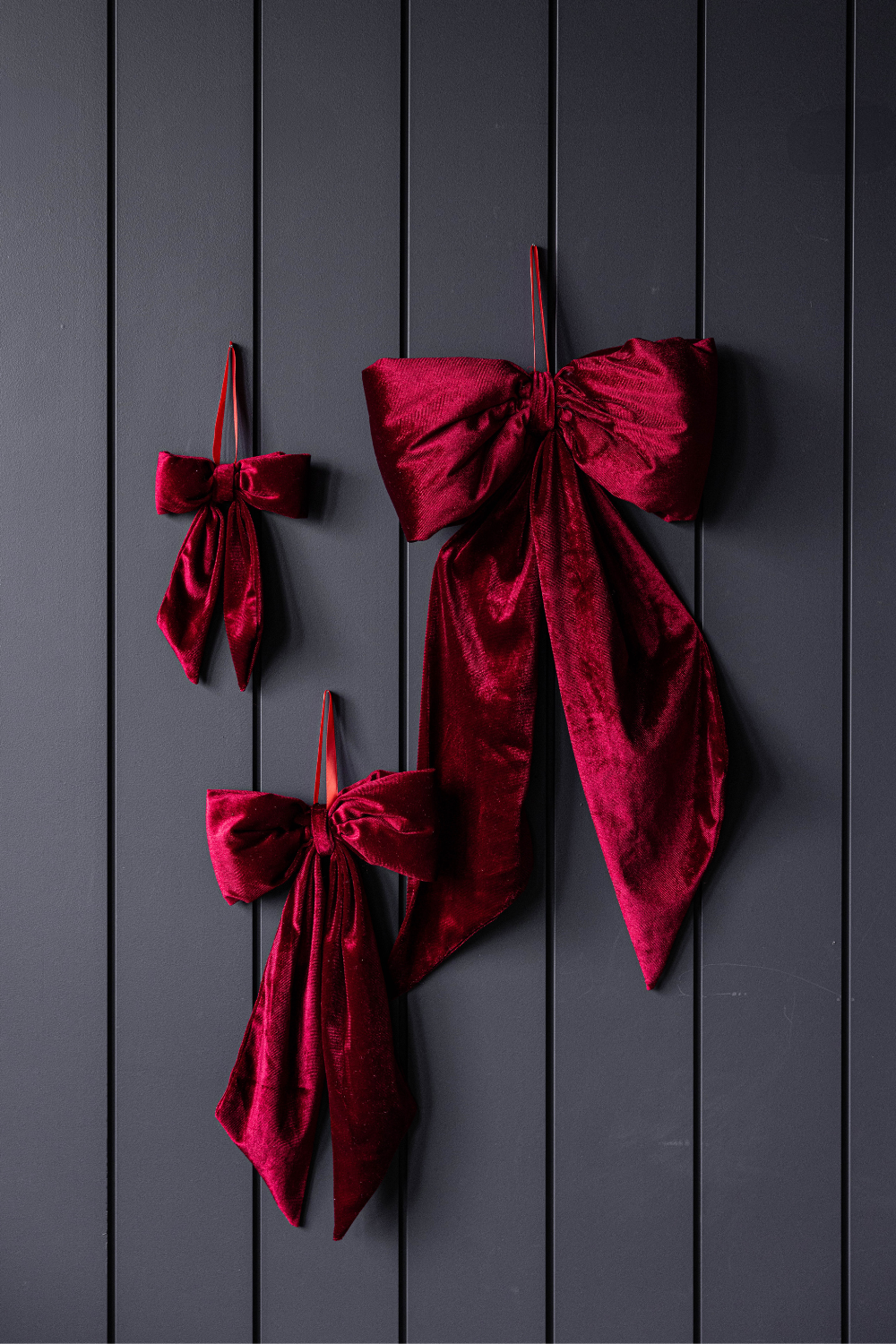 Red Velvet Bows | By Luxe B Co.
