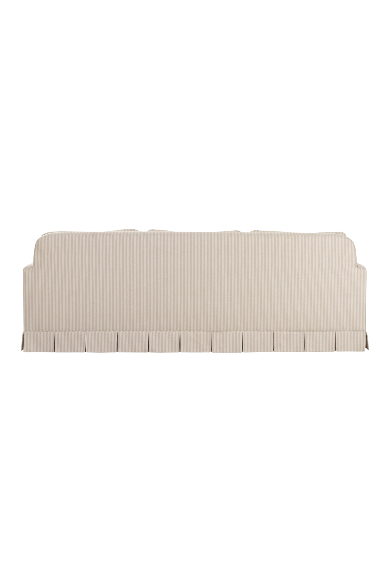 Rowan Beige Striped Sofa | By Luxe B Co.