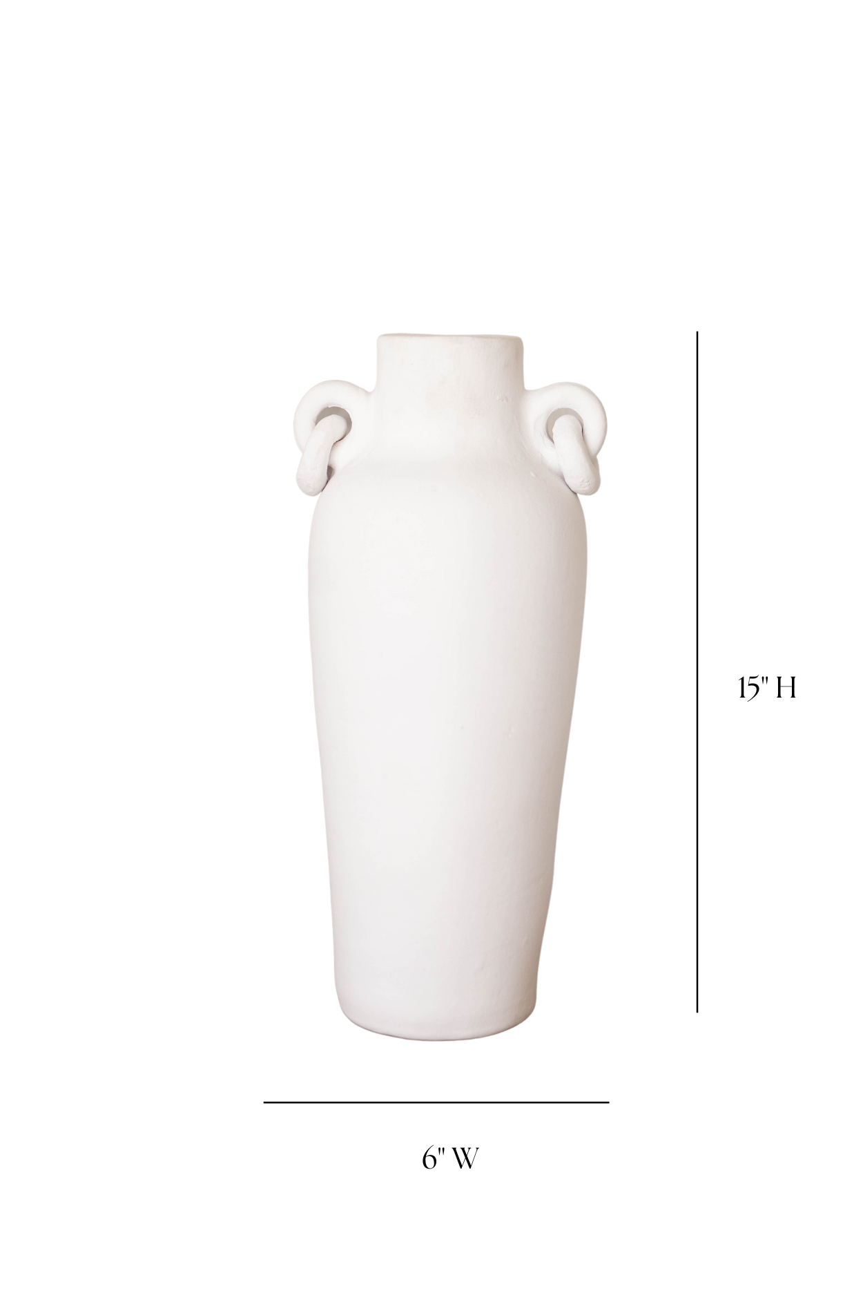 Santorini Urn Link Vase Medium | By Luxe B Co.