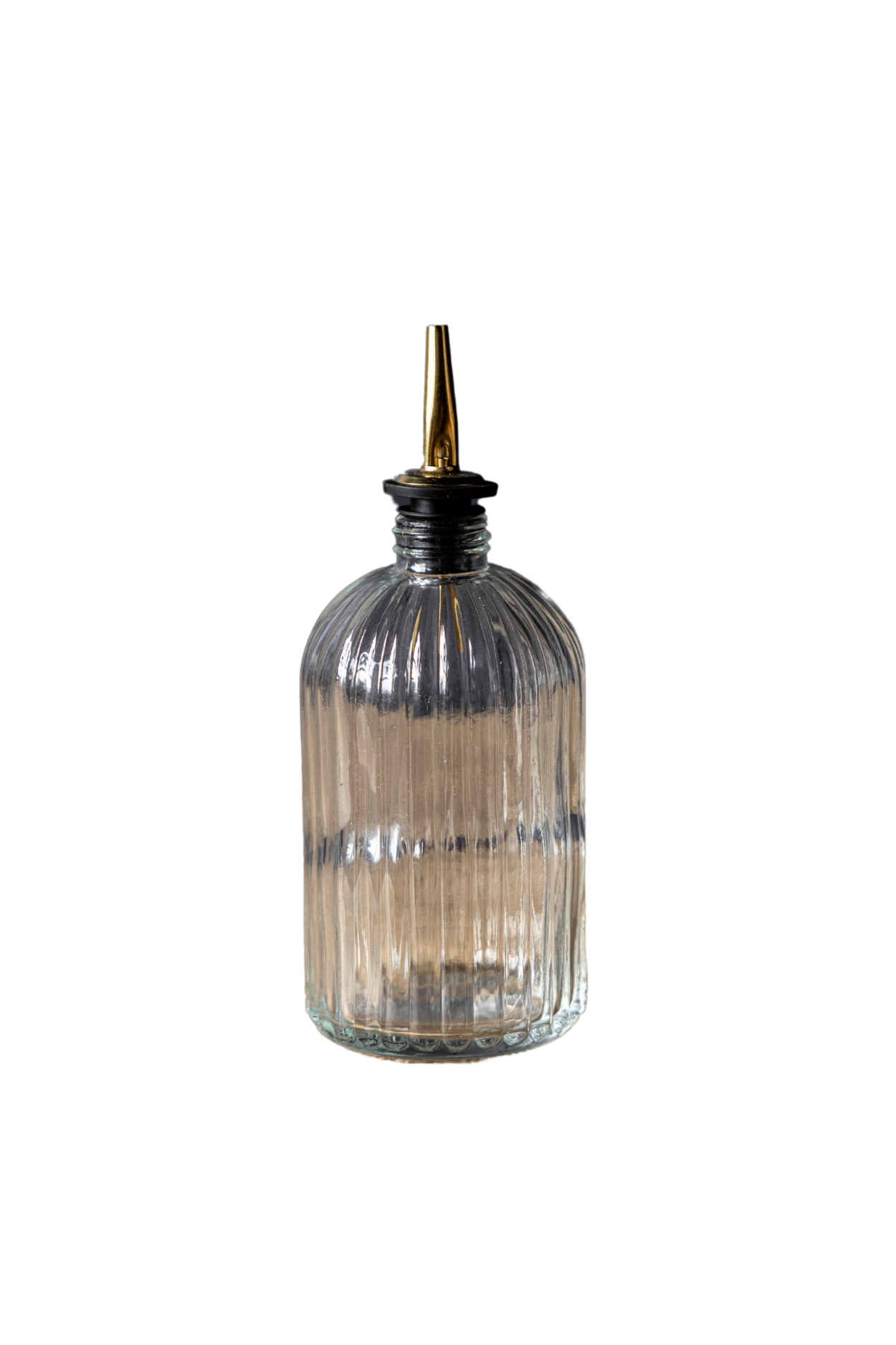 Scallop Olive Oil & Vinegar Glass Bottles | By Luxe B Co.