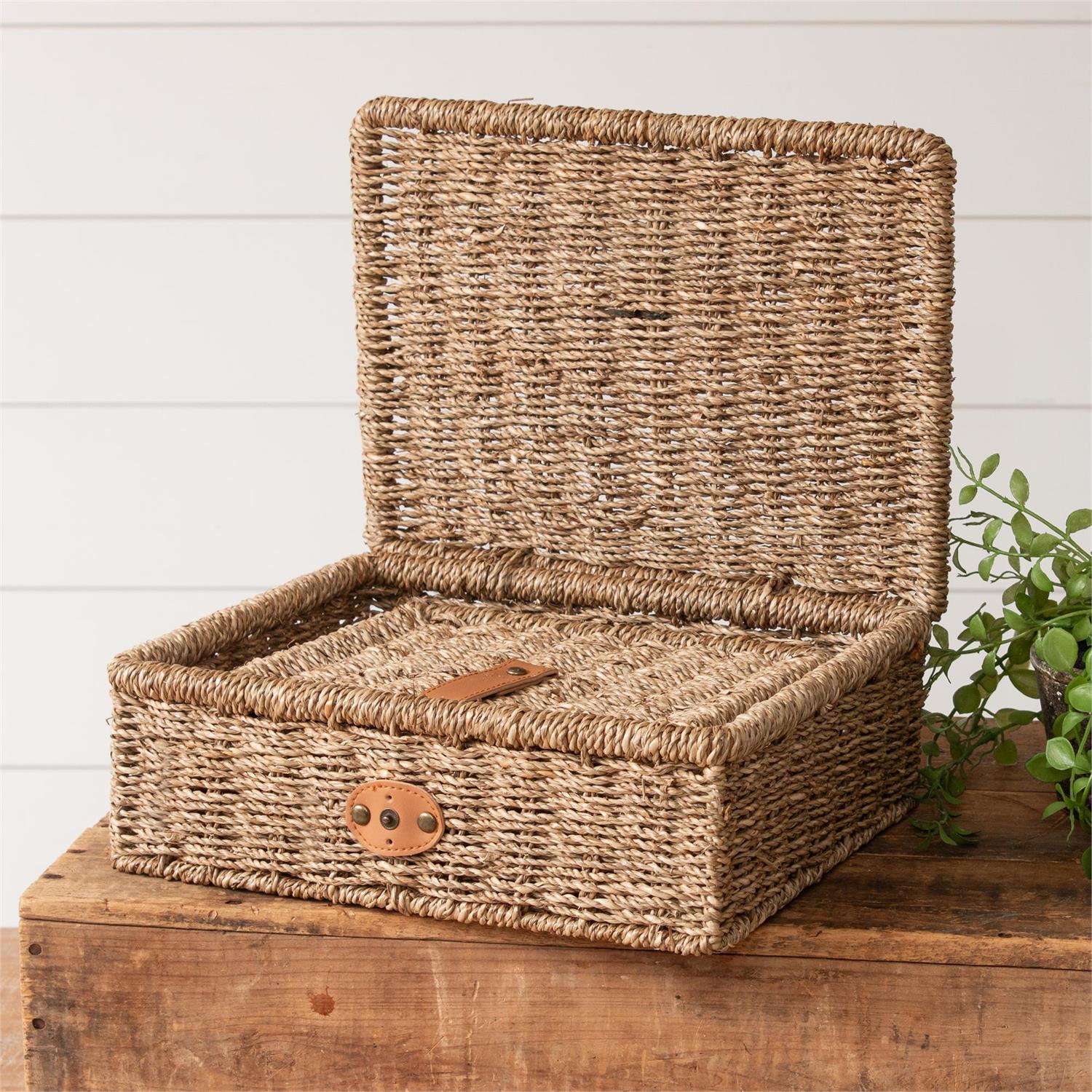 Simple Treasures Woven Boxes Set By Luxe B Co. 