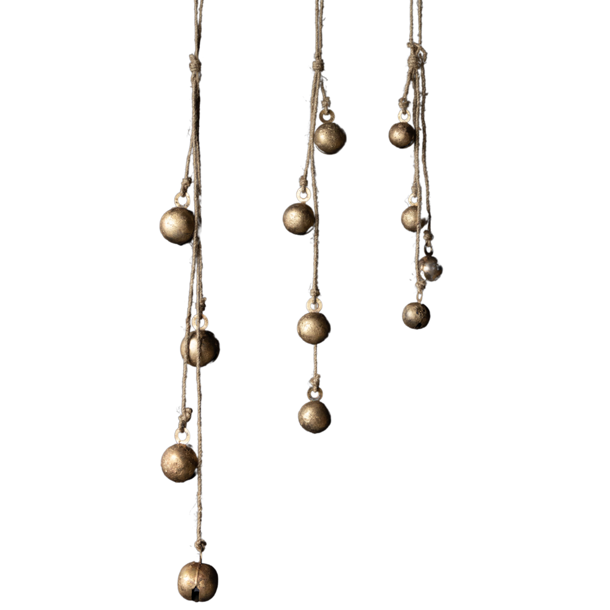 Sphere Brass Bell Cluster | By Luxe B Co. 