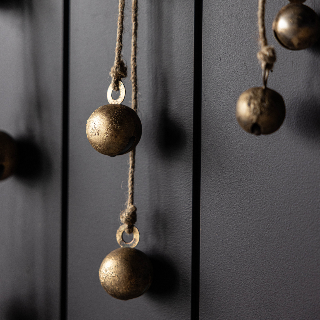 Sphere Brass Bell Cluster| By Luxe B Co.