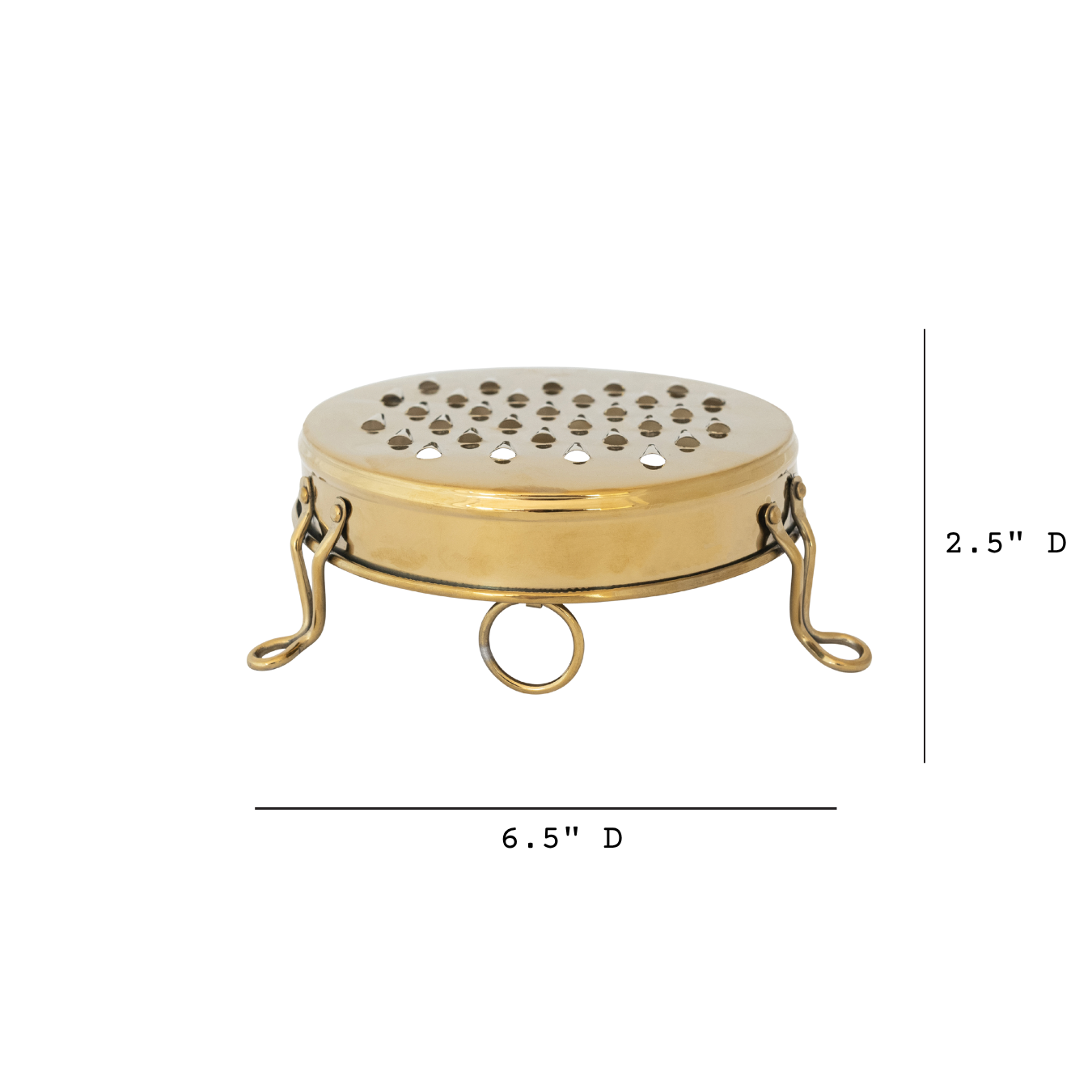 Stainless Steel Footed Grater | By Luxe B Co.