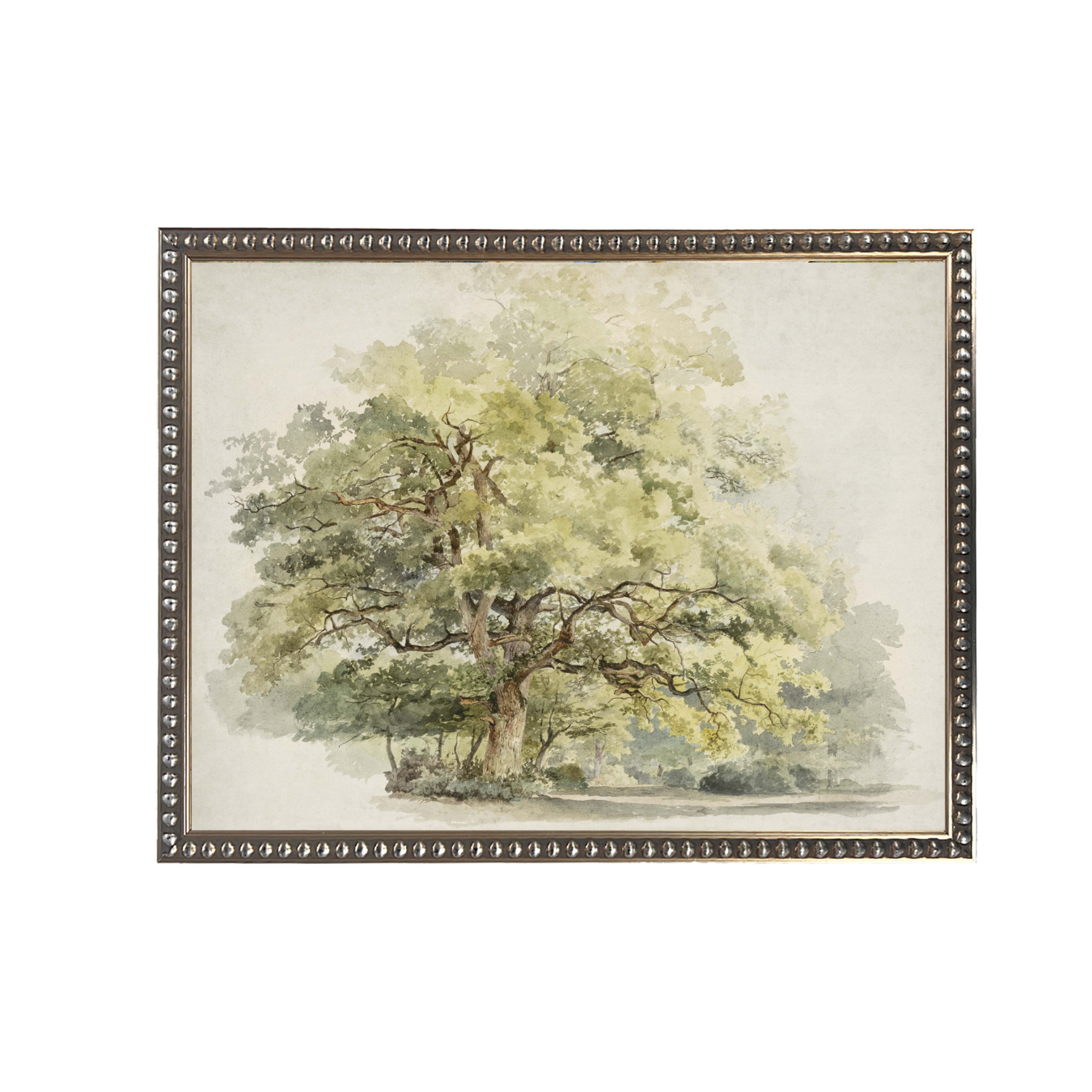 Vintage Watercolor Tree of Life Framed Art | By Luxe B Co.