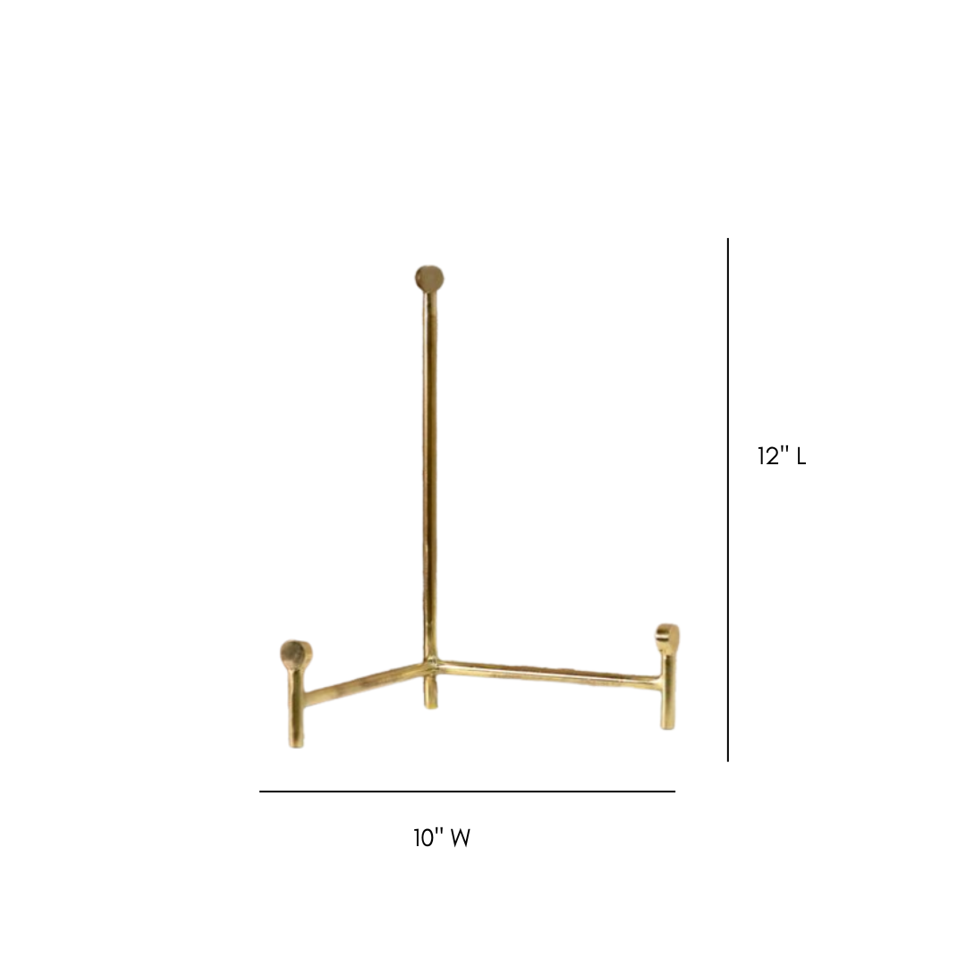 Gold Straight Easel - Luxe B Co