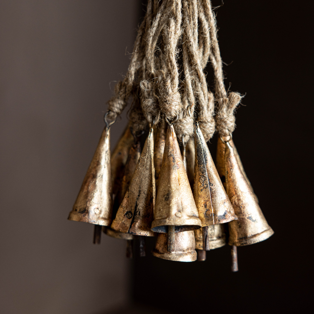 Tapered Brass Inspired Bell Ornaments | By Luxe B Co. 