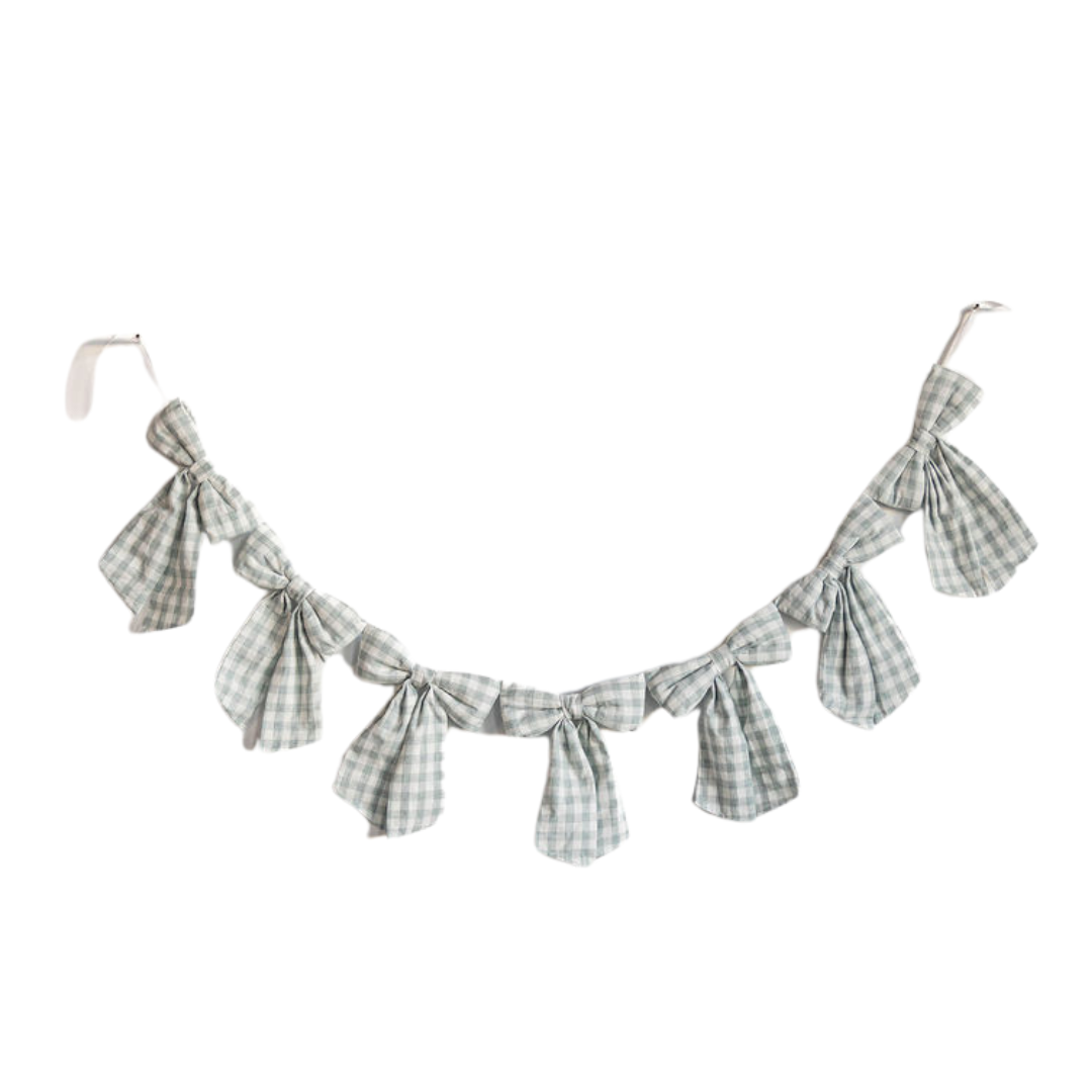 Luxe B Co. Fabric Bows Garland - Thumbnail 5