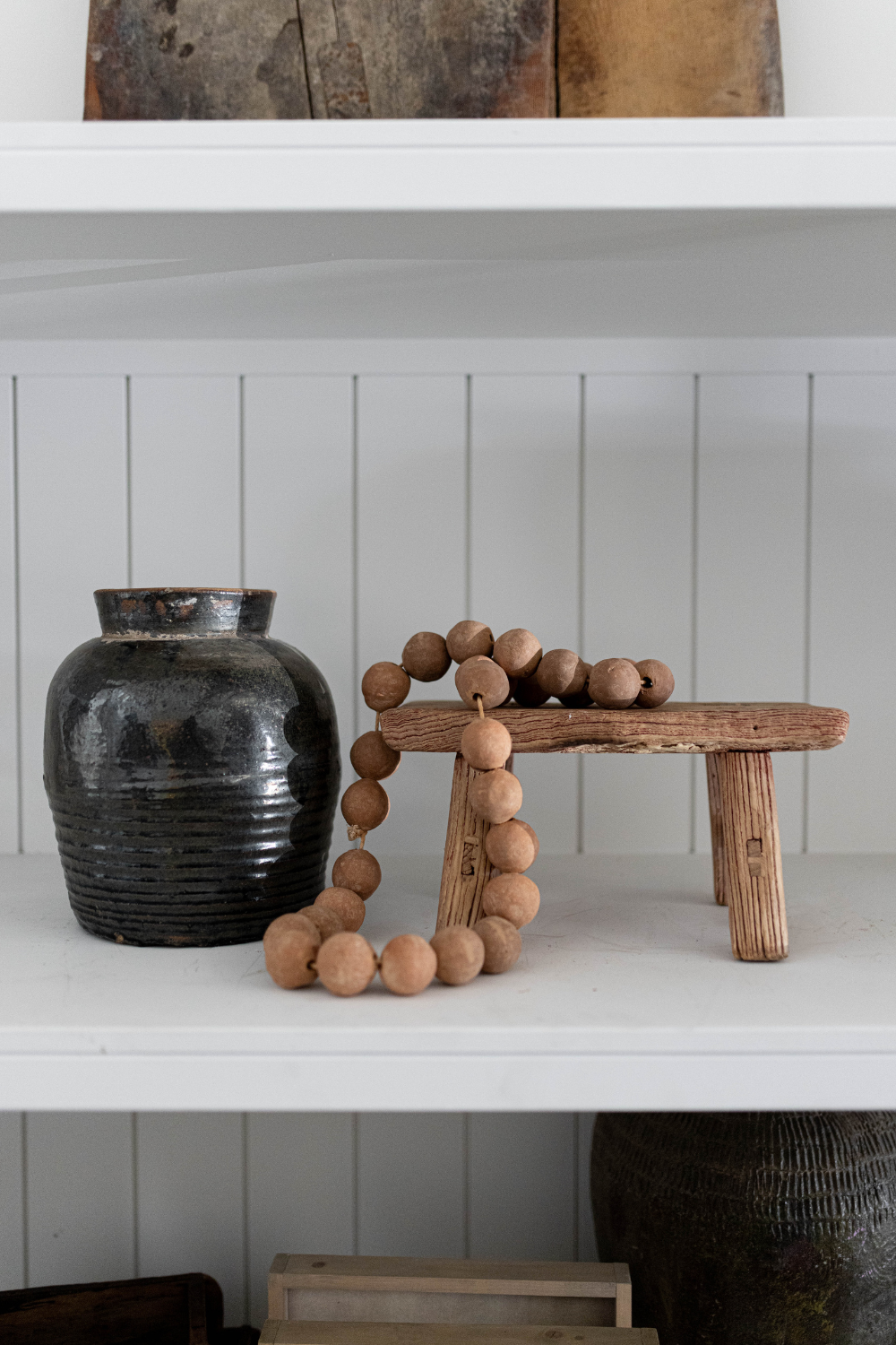 Terracotta White Clay Tabletop Beads - Luxe B Co