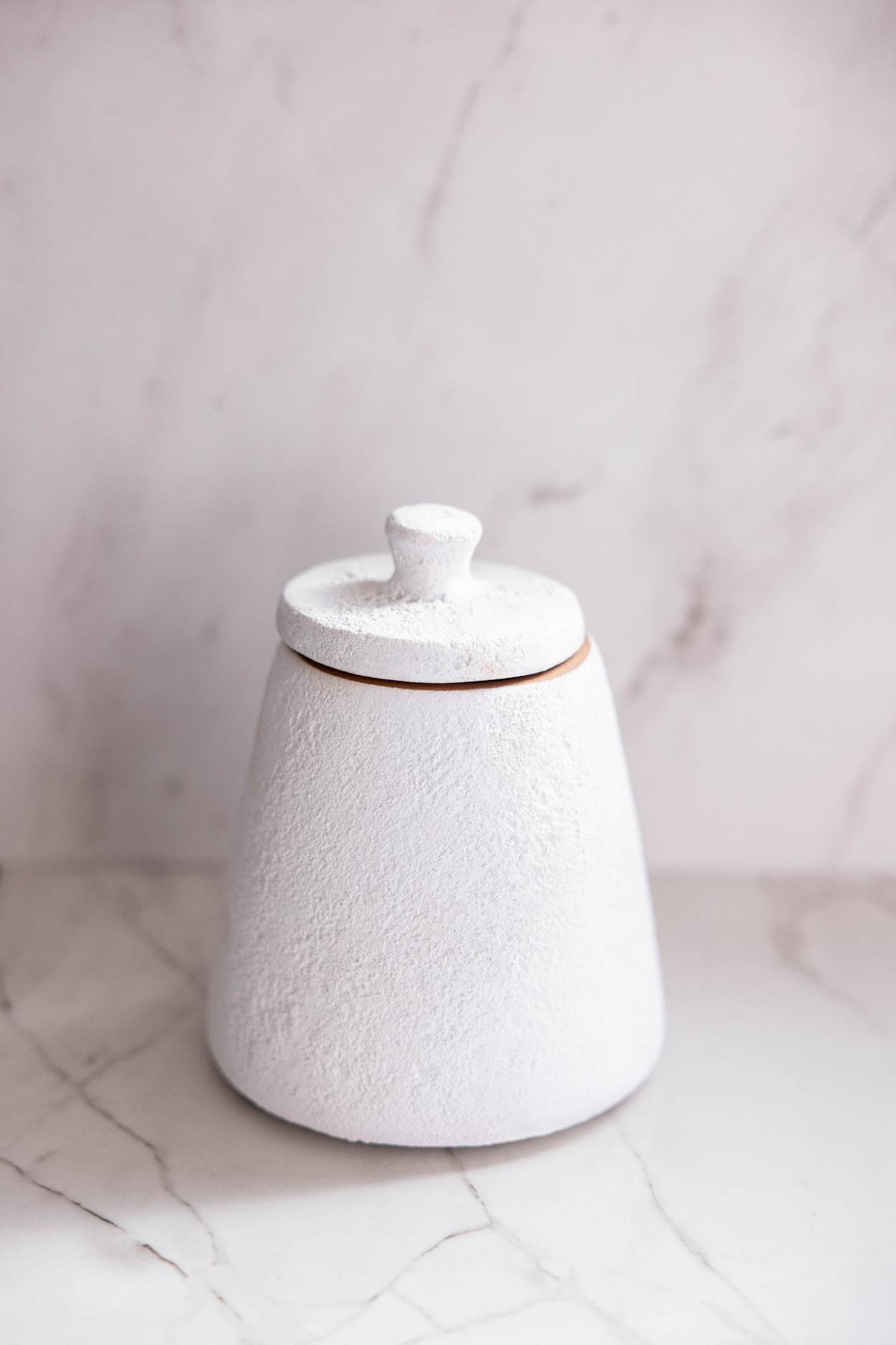 Mitilini Vase w/ Lid  | By Luxe B Co.