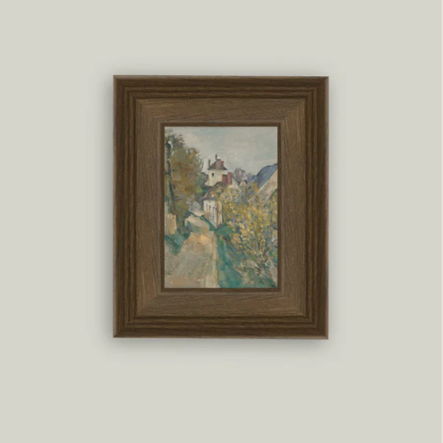 The House of Dr Gachet Framed Antique Inspired Art | By Luxe B Co. 