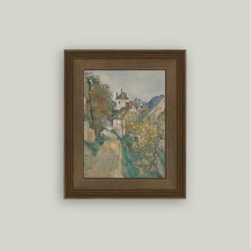 The House of Dr Gachet Framed Antique Inspired Art | By Luxe B Co. 