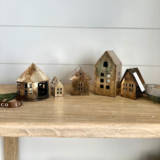 Decorative Tin Houses