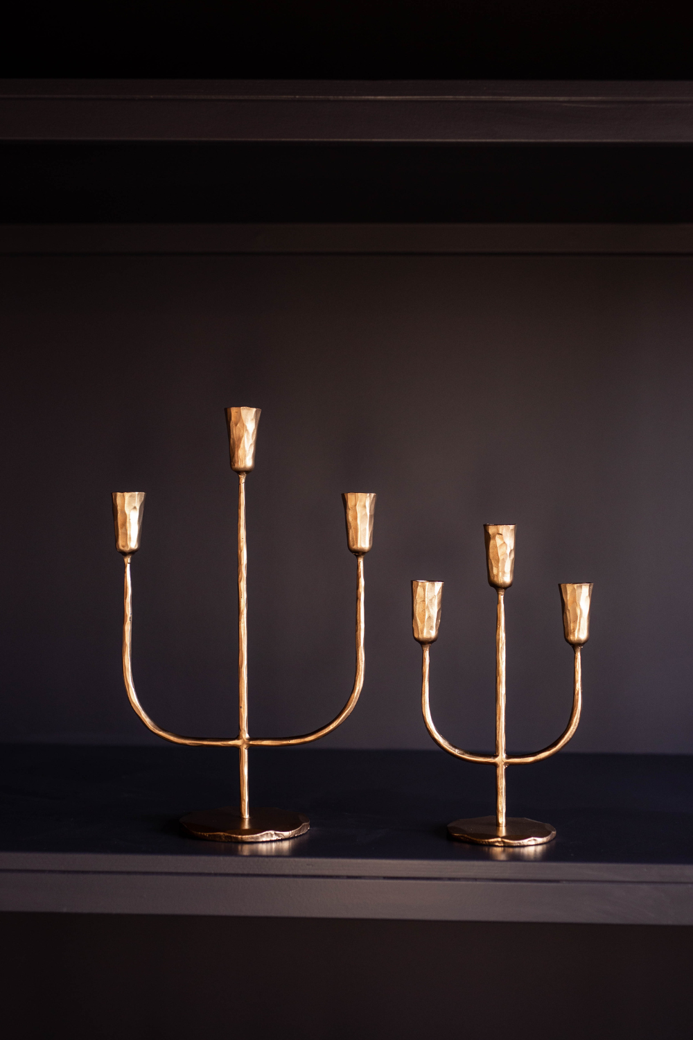 Luxe B Co. Iron Candelabra - Thumbnail 2