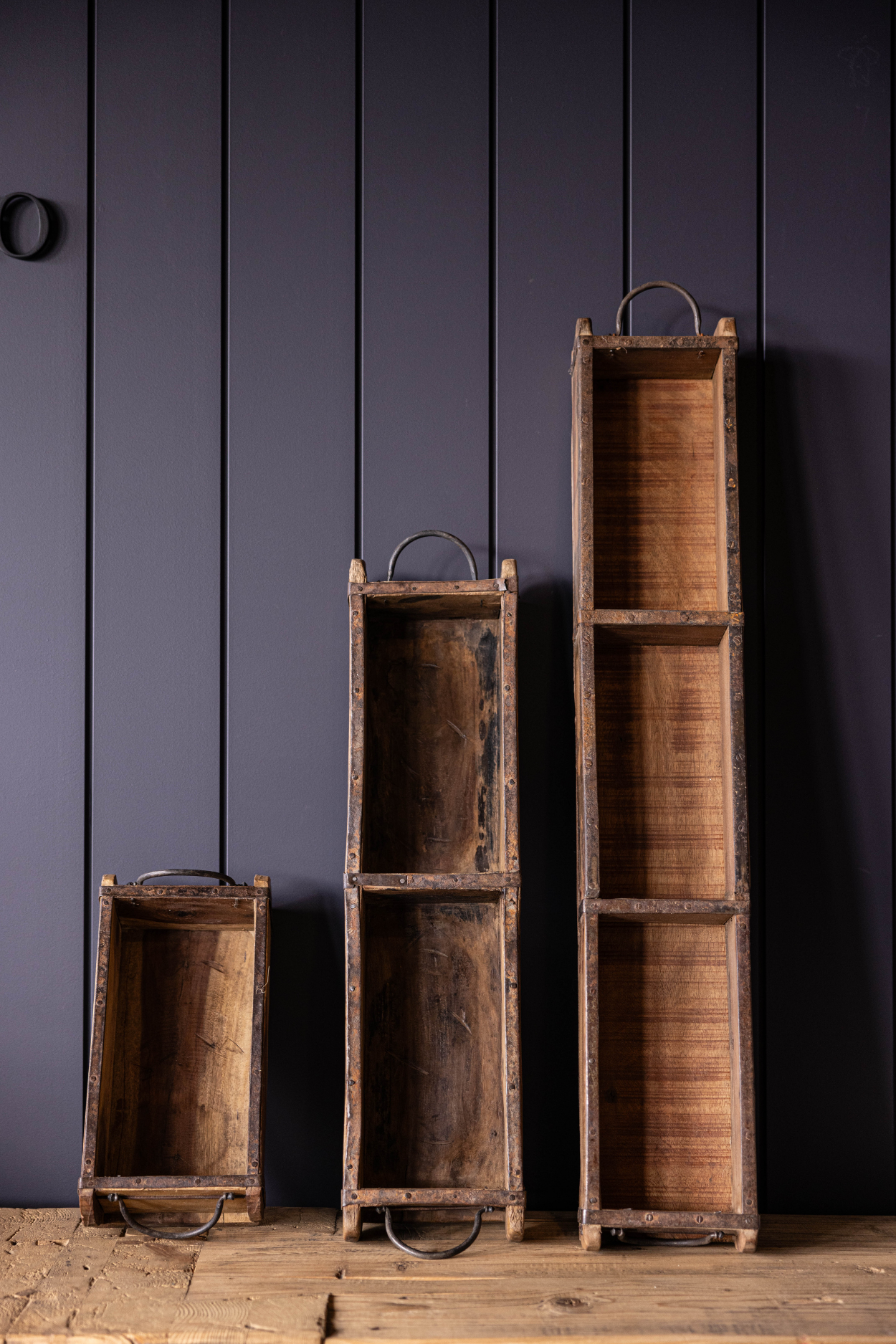 Vintage Triple Wooden Brick Mold - Luxe B Co