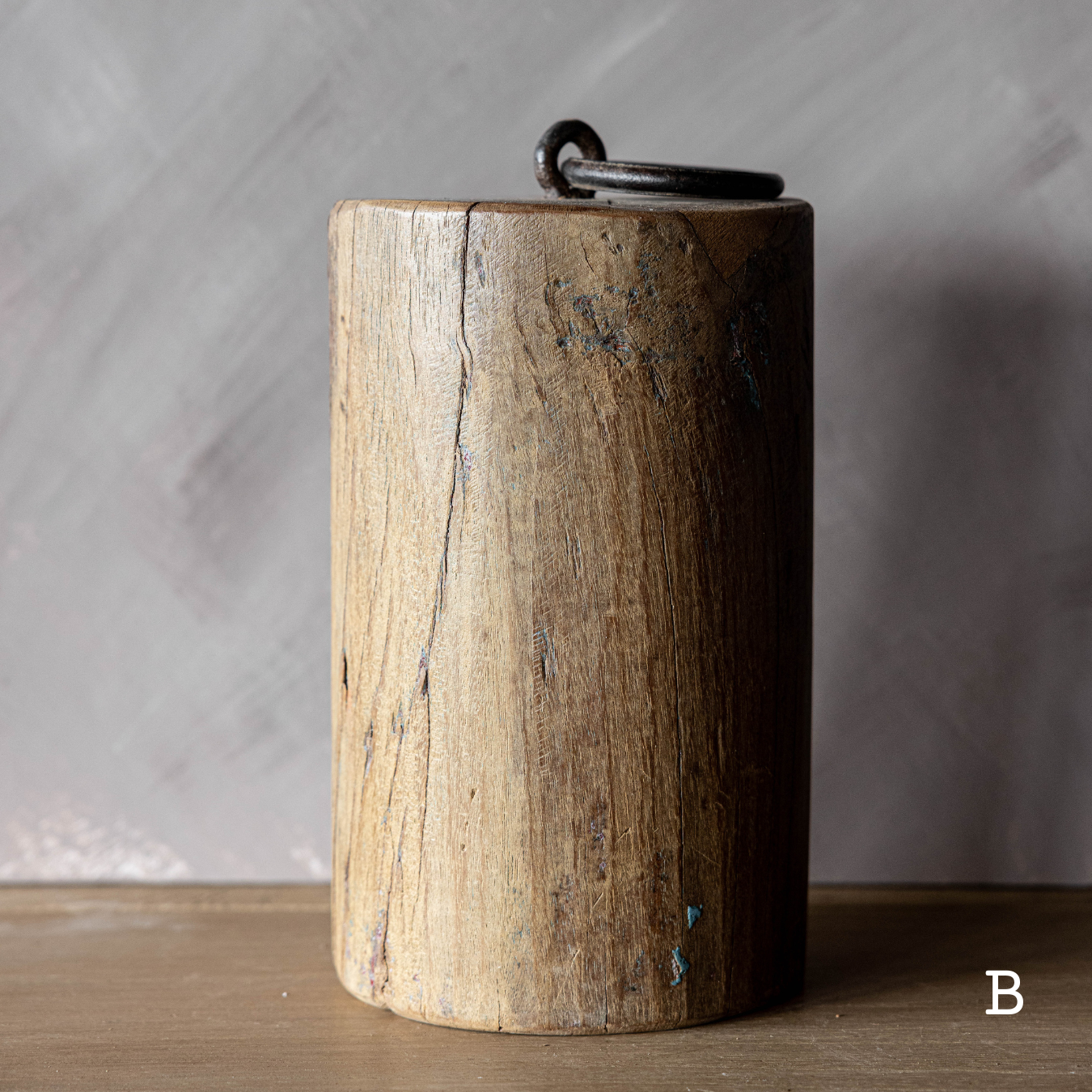 Vintage Found Wooden Door Stopper | By Luxe B Co