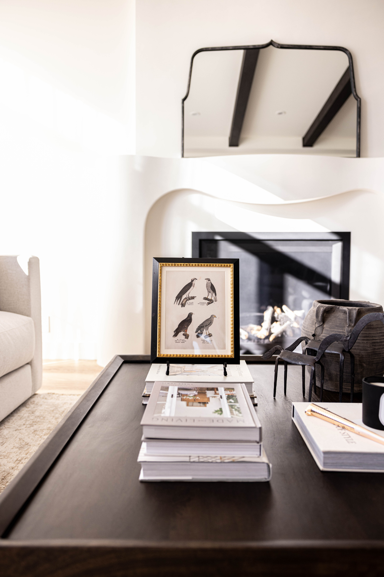 Andover Matted Framed Art  | By Luxe B Co. 