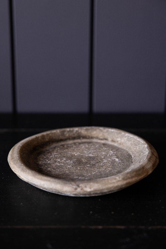 Vintage Inspired Grey Stone Bowl | By Luxe B Co