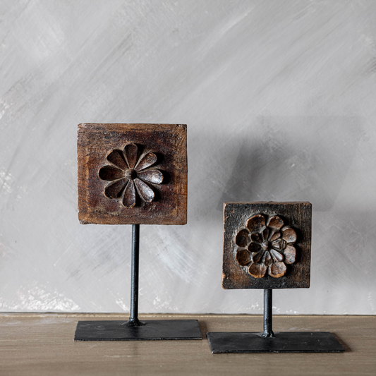 Vintage Petal Iron Stand | By Luxe B Co