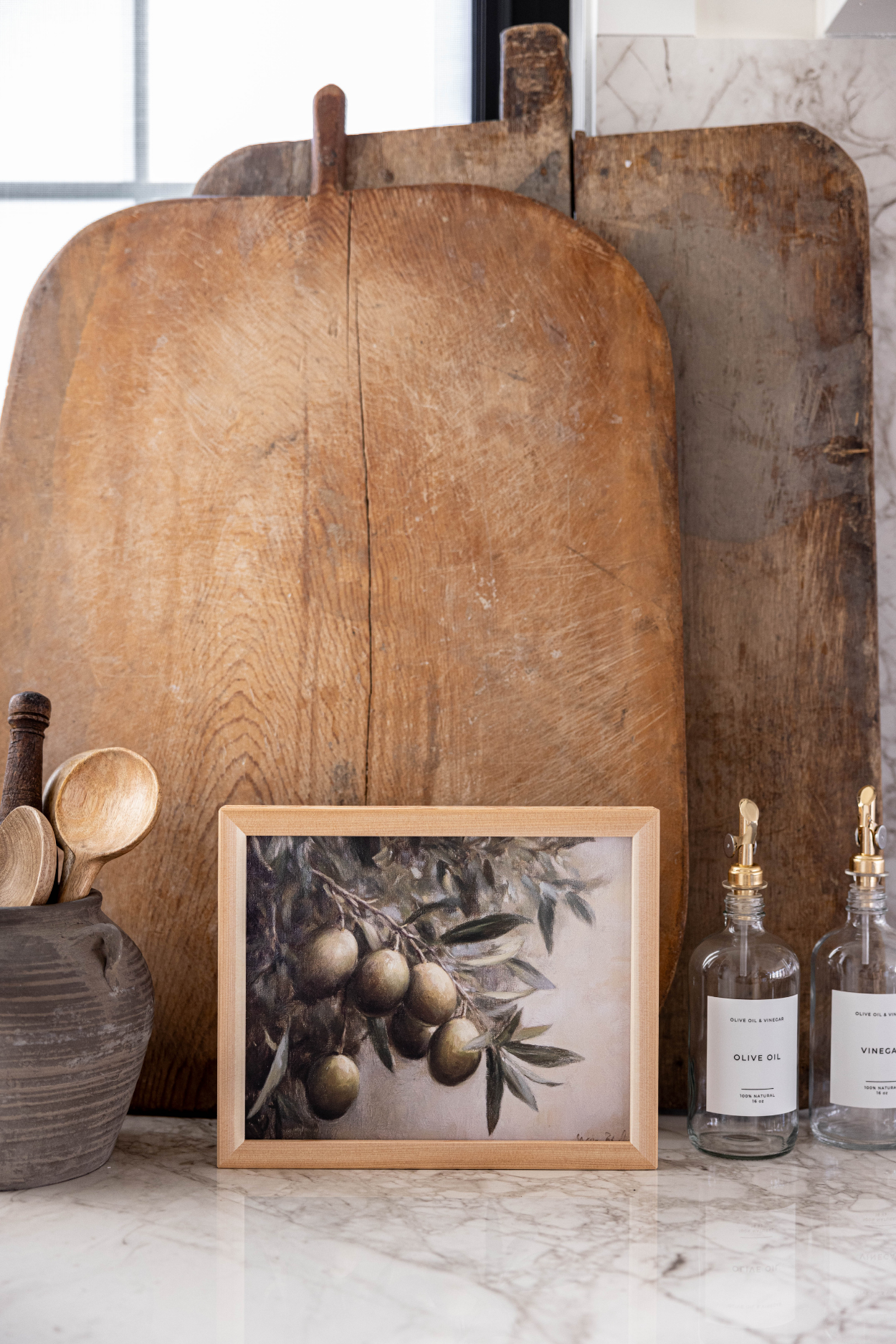 Vintage Wooden Bread Board - Luxe B Co