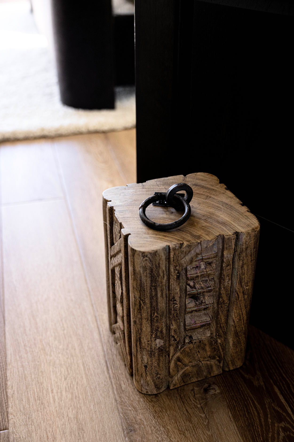 Vintage Wooden Door Stop | By Luxe B Co. 