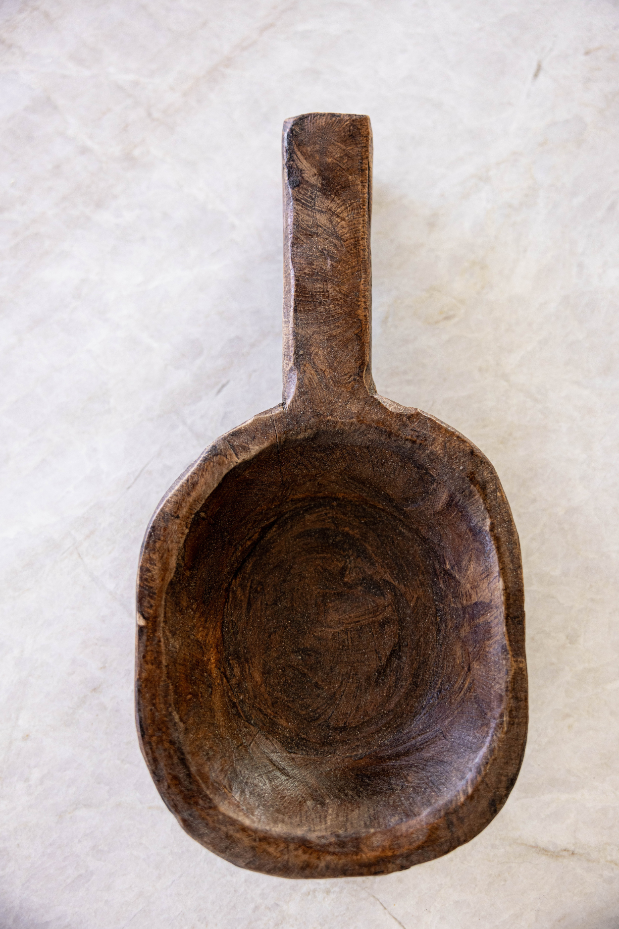 Spanish Oak Serving Scoop | By Luxe B Co. 