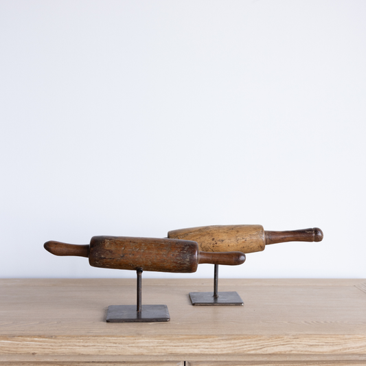 Vintage Chapati Roller on Stand | By Luxe B Co