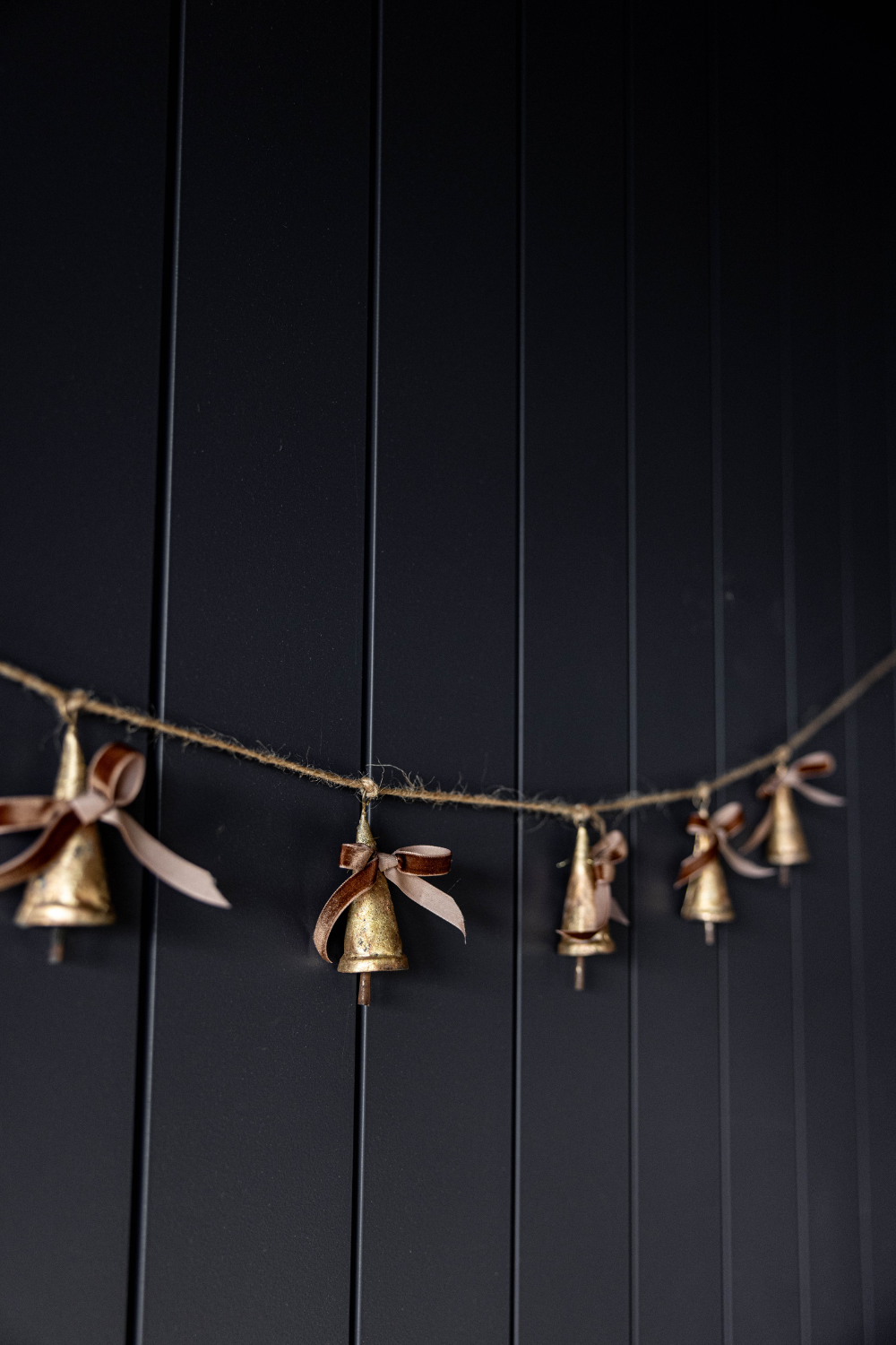 Tapered Brass Bell Ornaments (Set of 20) - Luxe B Co