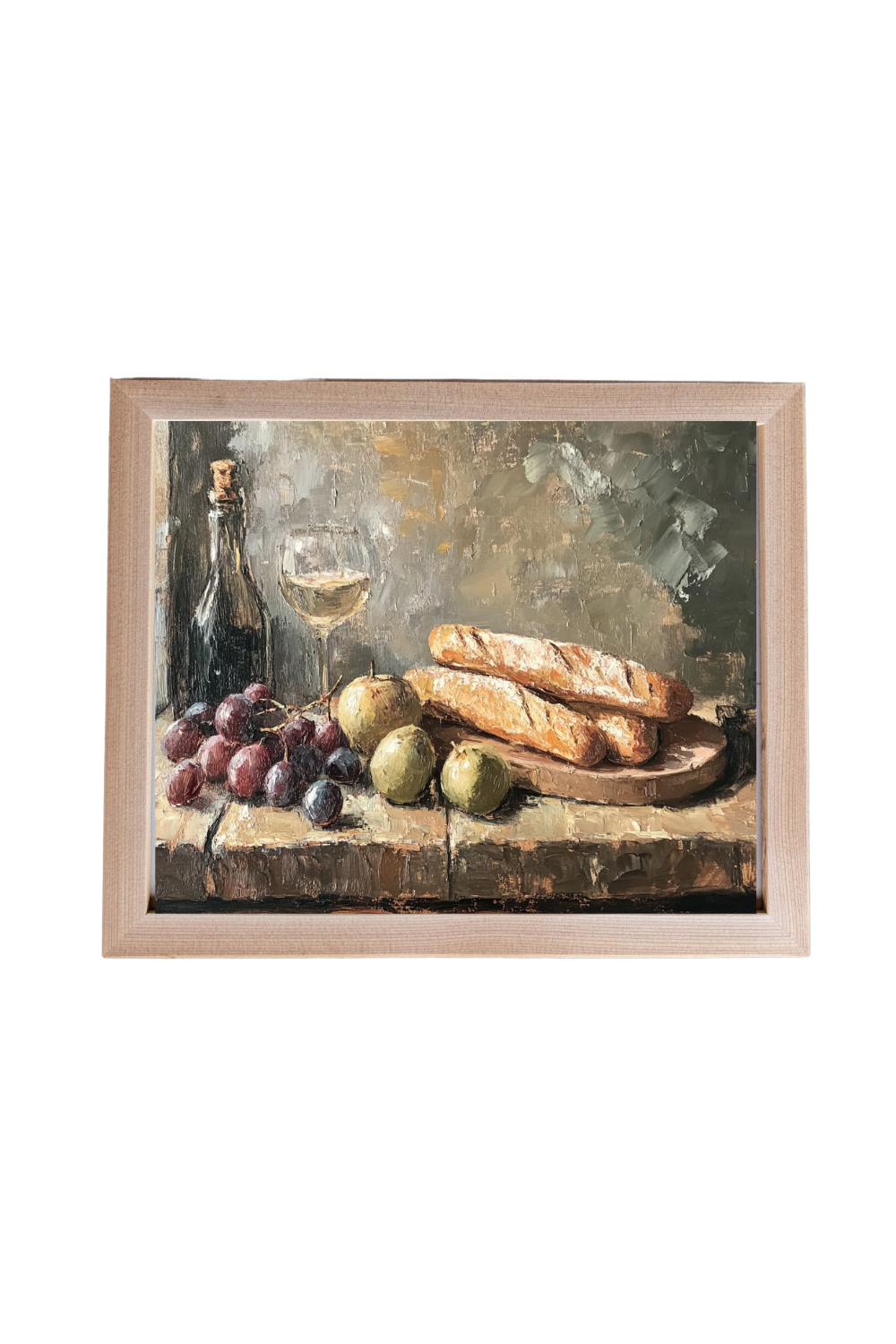 Vintage French cuisine Pine Framed Art | 005