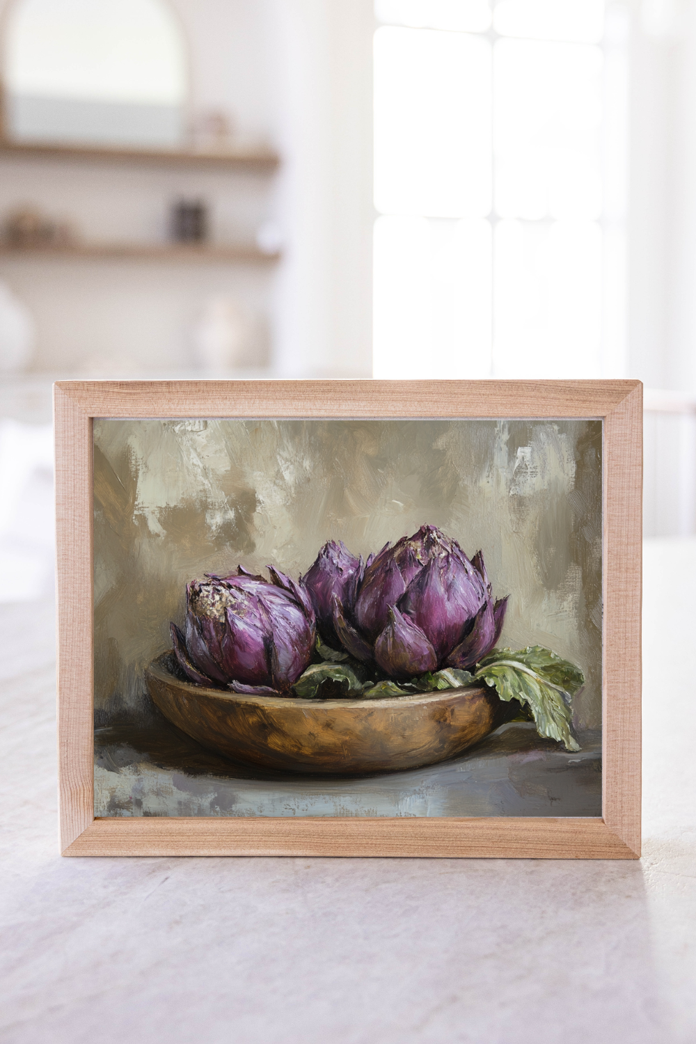 Vintage Artichoke Framed Art | 037