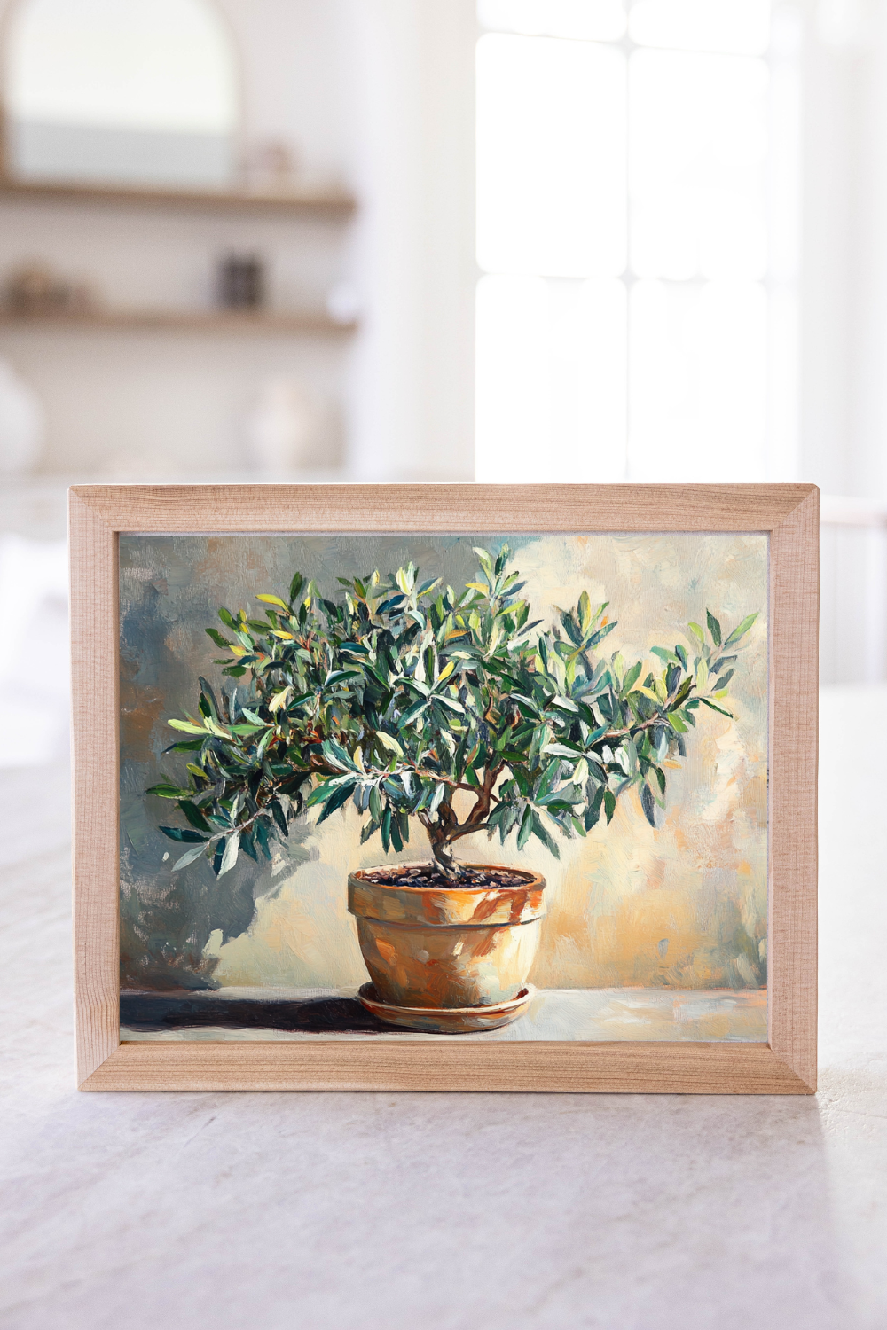 Vintage Olive Tree Framed Art | 051