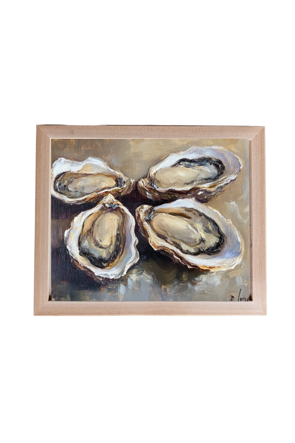 Vintage Oysters Framed Art | 024