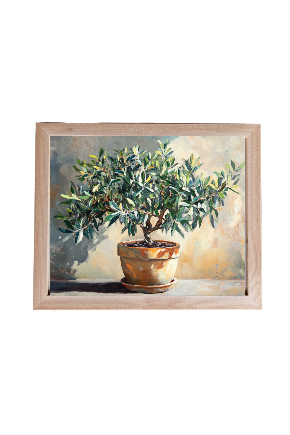 Vintage Olive Tree Framed Art | 051